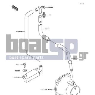 KAWASAKI - 750 SS 1994 - Body Parts - Bilge System