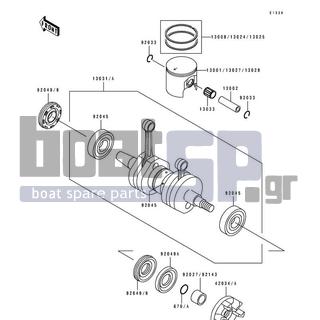 KAWASAKI - 750 SS 1994 - Engine/Transmission - Crankshaft/Piston(s) - 670B2016 - O RING,16MM