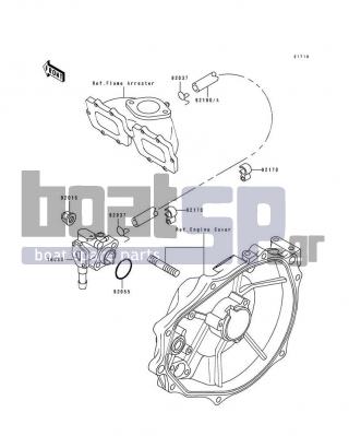 KAWASAKI - 750 SS 1994 - Engine/Transmission - Oil Pump - 16082-3710 - PUMP-ASSY-OIL