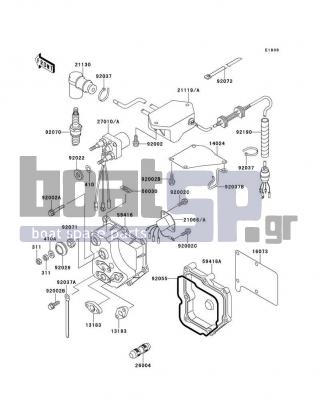 KAWASAKI - X2 1994 - Πλαίσιο - Ignition System - 21130-3706 - CAP-SPARK PLUG