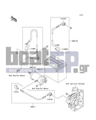 KAWASAKI - 800 SX-R 2011 - Electrical - Electrical Equipment