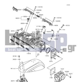 KAWASAKI - JET SKIΒ® ULTRAΒ® 310R 2016 - Engine/Transmission - Throttle