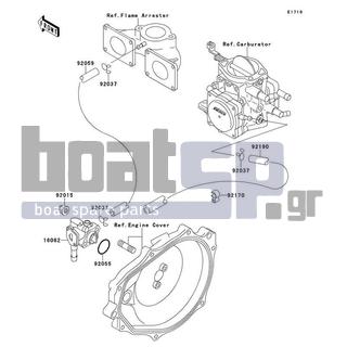 KAWASAKI - X2 1992 - Engine/Transmission - Oil Pump