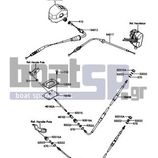 KAWASAKI - X2 1990 - Frame - Cables - 670B2011 - O RING,11MM