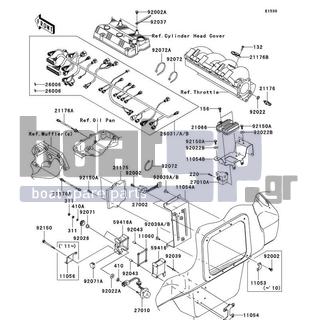 KAWASAKI - ULTRA LX 2010 - Engine/Transmission - Fuel Injection