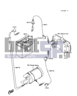 KAWASAKI - 300 SX 1987 - Electrical - Electrical Equipment