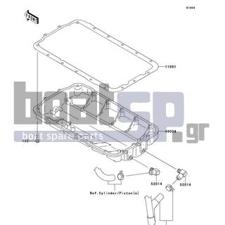 KAWASAKI - ULTRA LX 2010 - Engine/Transmission - Oil Pan