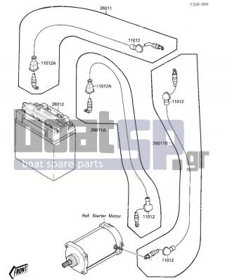 KAWASAKI - 650 SX 1987 - Electrical - ELECTRICAL EQUIPMENT