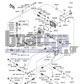 KAWASAKI - STX 2009 - Engine/Transmission - Cooling