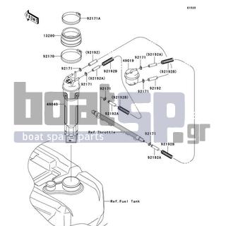 KAWASAKI - STX 2009 - Electrical - Fuel Pump