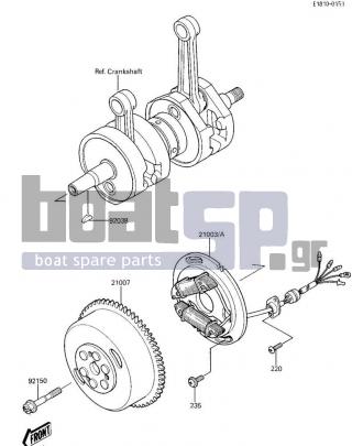 KAWASAKI - X2 1986 - Electrical - GENERATOR