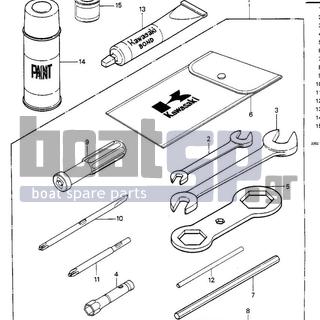 KAWASAKI - JS550 1984 -  - OWNER TOOLS (JS550-A3/A4)