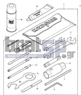 KAWASAKI - JS550 1982 -  - OWNER TOOLS (JS550-A1/A2)