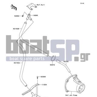 KAWASAKI - ULTRA 260X 2009 - Body Parts - Bilge System - 14069-3708 - BREATHER