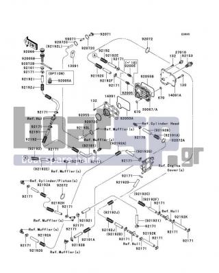 KAWASAKI - ULTRA LX 2009 - Engine/Transmission - Cooling