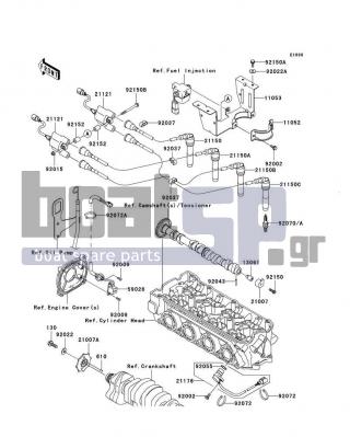 KAWASAKI - STX-12F 2006 - Frame - Ignition System - 21150-3709 - CORD-ASSY,#3