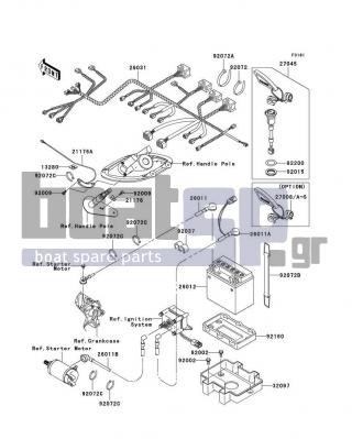 KAWASAKI - 1200 STX-R 2004 - Electrical - Electrical Equipment