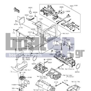 KAWASAKI - JET SKIΒ® ULTRAΒ® 310LX 2015 - Engine/Transmission - Fuel Injection