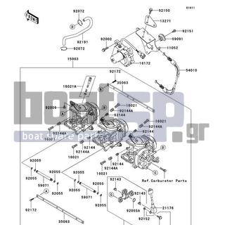 KAWASAKI - 900 STX 2004 - Engine/Transmission - Carburetor