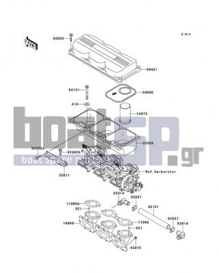 KAWASAKI - 900 STX 2004 - Engine/Transmission - Flame Arrester