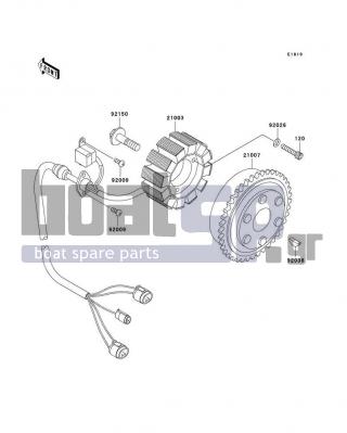 KAWASAKI - 900 STX 2004 - Electrical - Generator