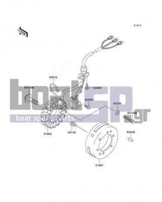 KAWASAKI - ULTRA 150 2004 - Electrical - Generator