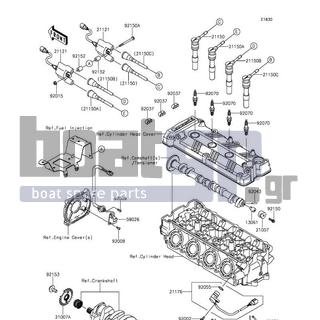 KAWASAKI - JET SKIΒ® ULTRAΒ® 310X 2015 - Frame - Ignition System