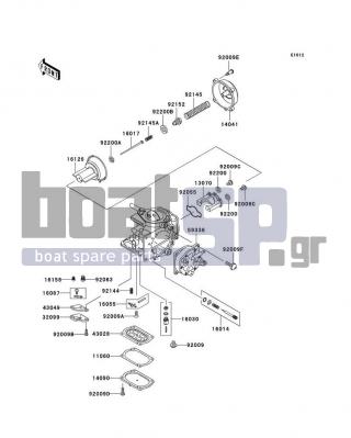 KAWASAKI - ULTRA 150 2003 - Κινητήρας/Κιβώτιο Ταχυτήτων - Carburetor Parts - 16017-3705 - JET-NEEDLE,N8DC