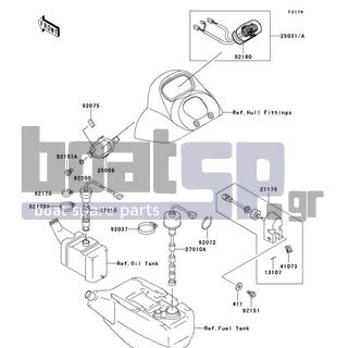 KAWASAKI - 1100 STX D.I. 2002 - Electrical - Meters