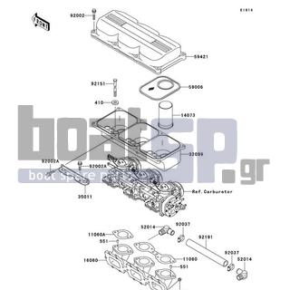 KAWASAKI - 1100 ZXI 2001 - Engine/Transmission - Flame Arrester