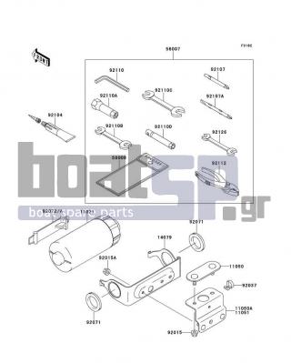 KAWASAKI - 900 STX 2000 -  - Owner's Tools