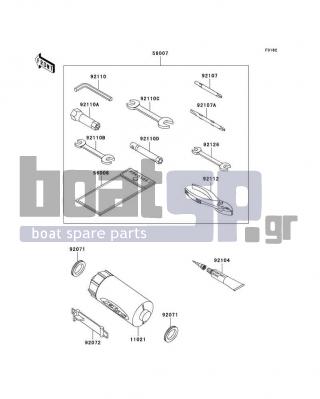 KAWASAKI - ULTRA 150 2000 -  - Owner's Tools