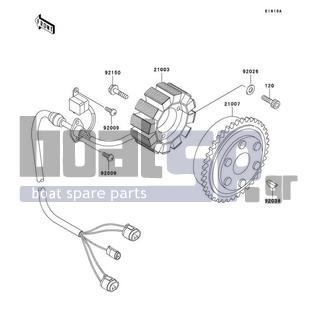 KAWASAKI - 1100 STX 1999 - Electrical - Generator(JT1100-B2)