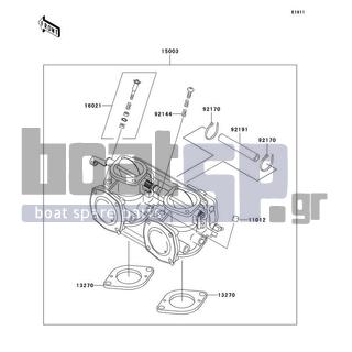 KAWASAKI - SXI PRO 1998 - Engine/Transmission - Carburetor