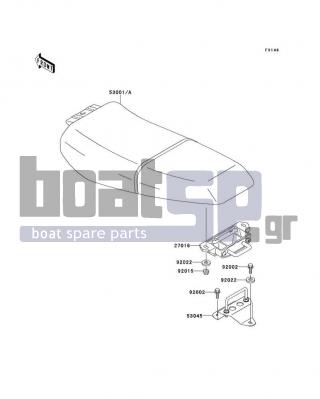 KAWASAKI - 750 ZXI 1997 - Body Parts - Seat