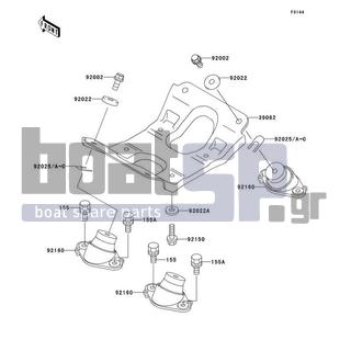 KAWASAKI - SUPER SPORT XI 1997 - Engine/Transmission - Engine Mount