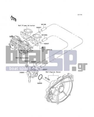 KAWASAKI - SUPER SPORT XI 1997 - Engine/Transmission - Oil Pump