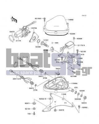 KAWASAKI - 1100 ZXI 1996 - Electrical - Control - 59071-3001 - JOINT