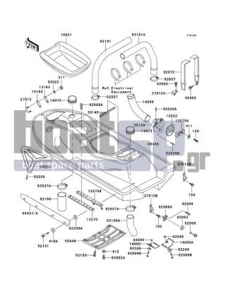 KAWASAKI - 1100 ZXI 1996 - Frame - Hull(JH1100-A1) - 92151-3719 - BOLT,SOCKET,6X40