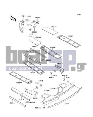 KAWASAKI - SS 1996 - Body Parts - Pads