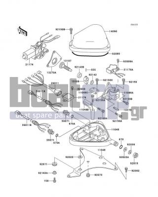 KAWASAKI - 900 ZXI 1995 - Electrical - Control(JH900-A1)